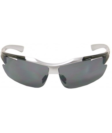 Sport Department Store Discount Sports Mirror Sunglasses 0142 - Silver - CA11LET5B6V $9.81