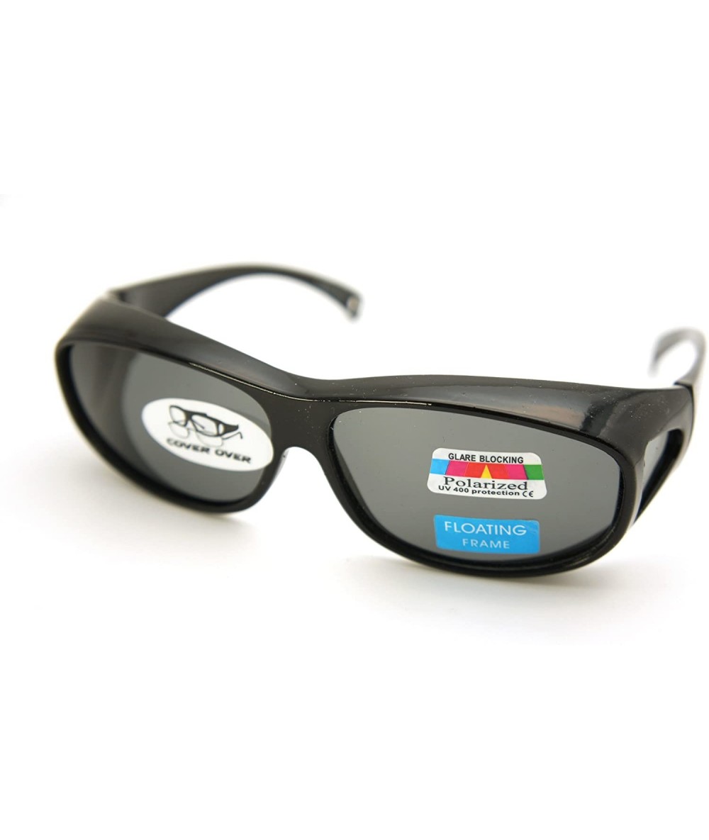 Oversized 1 Sale Fitover Lens Covers Sunglasses Wear Over Prescription Glass Polarized St7659pl - C5189Y465TT $22.70