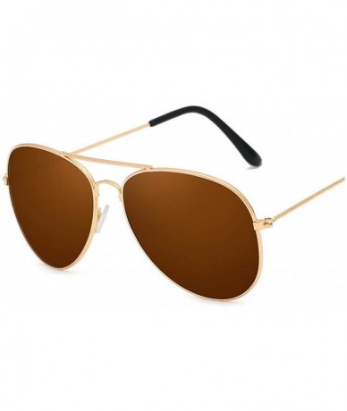 Square 2019 Sunglasses Women/Men Er Luxury Sun Glasses Women Retro Outdoor Driving Oculos De Sol - C14 Gold Tea - CS198AI53XK...