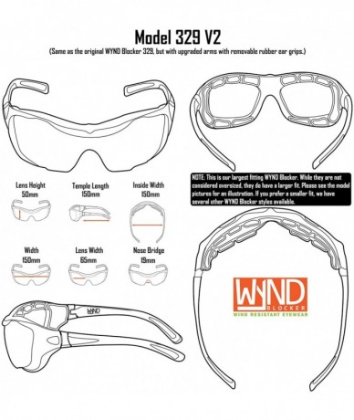 Goggle Large Motorcycle Riding Glasses Extreme Sports Wrap Sunglasses - White - Clear - CN18DOWI66N $22.56