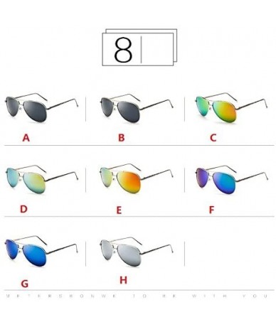 Oval Sunglasses for Outdoor Sports-Sports Eyewear Sunglasses Polarized UV400. - H - CF184HX0OOW $8.65