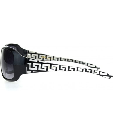 Rectangular Womens 90s Classic Rectangular Plastic Narrow Butterfly Sunglasses - Black Gradient Black - C418OEQZOTC $10.53