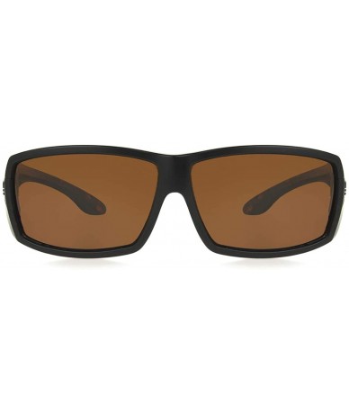Oval Classic Arrowhead Polarized Rectangular Sunglasses - Tortoise - CT18222TDR9 $36.59