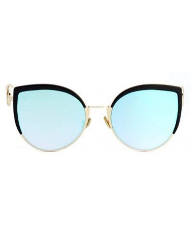 Aviator Big box cat eye sunglasses - 2019 new sunglasses fashion sunglasses - E - CQ18S9LZ4UQ $34.47