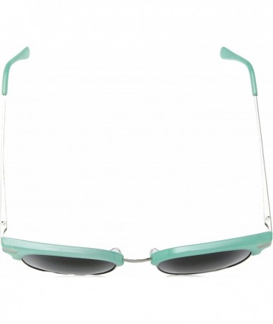 Square Women's Water Color Square Reading Sunglasses - Turquoise/Silver - 50 mm + 2.5 - CA189SRQDE3 $17.49