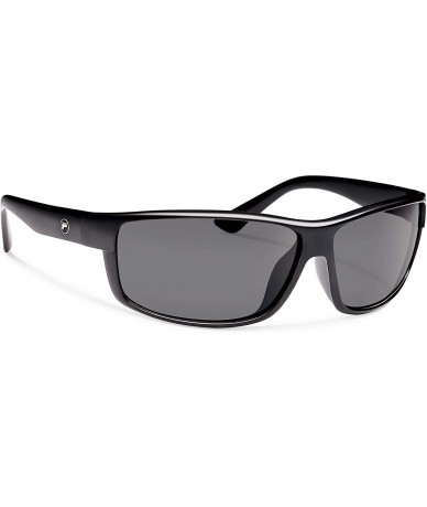 Sport Eli Polarized Sunglasses - Black / Gray - C211UUAVZJL $17.93