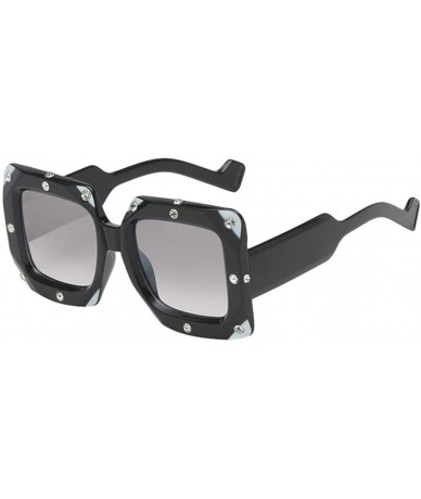 Rimless Metal Sunglasses Trendy Punk Glasses Frame Glasses Fashion Man Women Vintage Retro Sun Glasses Ladies Shades - A - CR...