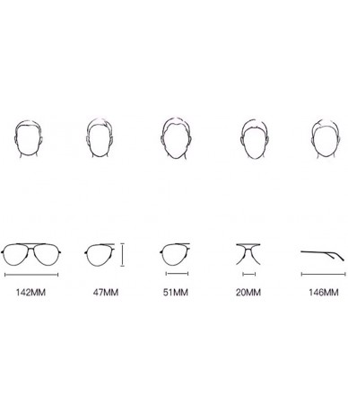 Aviator Polarizing sunglasses sunglasses sunglasses polarizing anti-ultraviolet glasses - A - CX18Q6ZOL7N $29.03