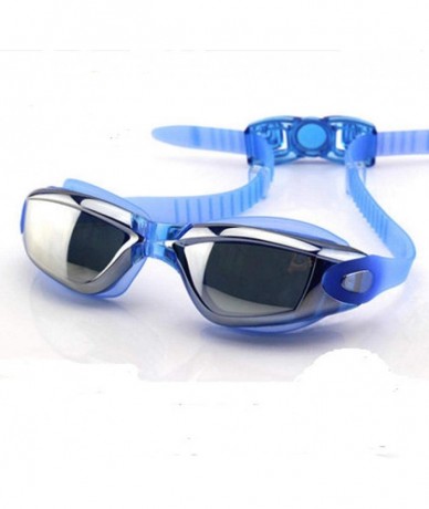 Sport Youth Children Goggles Outdoor Sports Essential Swimming Goggles Anti-Fog Myopia Swimming Goggles - Blue - CP18YYY9MI6 ...