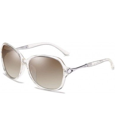 Aviator Sunglasses Women's Polarized Sunglasses Classic Large Frame Sunglasses Driving Glasses - A - C718QQGDQWO $36.11