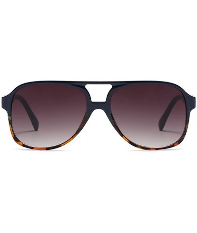 Oval Retro Pilot Classic Driving Men Women Sunglasses Celebrity Style Tony Stark Sunglasses - 3 - CN18Z5A65GO $14.23