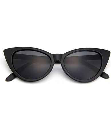 Square Fashion Small Cateye Sunglasses Unisex Sexy Retro Sunglasses Women Sunglasses - F - C71905AGO20 $7.71