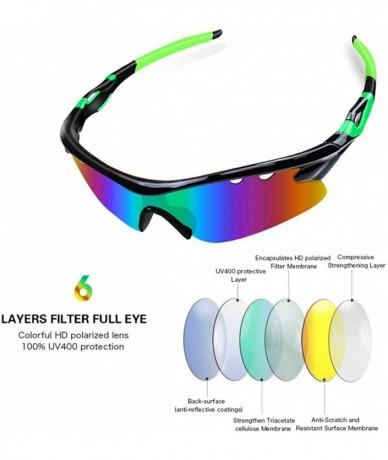 Polarized Sports Sunglasses - Sports Sunglasses for Men Women