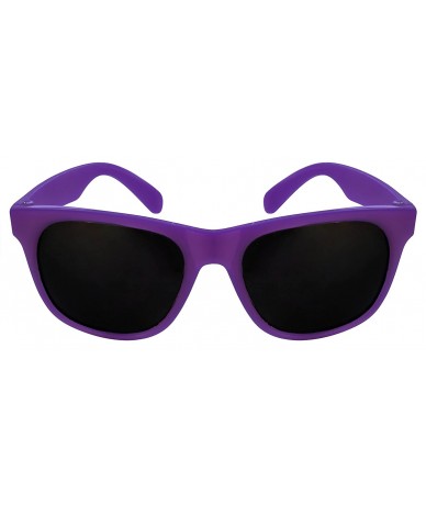 Sport 12 Pack Fun Party Color Changing Sport Horn Rimmed Frame Sunglasses UV Protective Lens 5402DA - Milk-purple - CN18GU5IW...