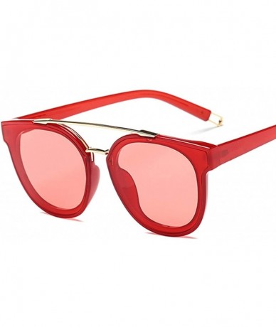 Sport Metal Sunglasses Women Vintage Sun Glasses Fashion Luxury Decoration Classic Eyewear UV400 - Leopard - CF18WQZIGLU $19.30