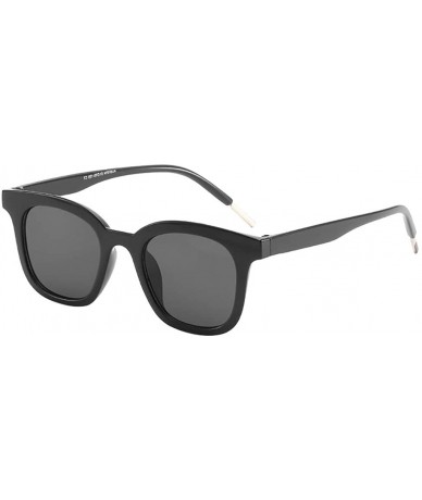 Oval Sunglasses Unisex Classic Polarized Mirrored Lens Oversized Glasses Rapper Eyewear Night Vision by 2DXuixsh - CE18S78KO9...