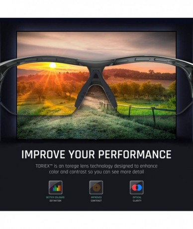 Goggle Polarized Sunglasses Interchangeable Baseball - Transparent Gray&orange Lens - CB12LTWA7CJ $46.80