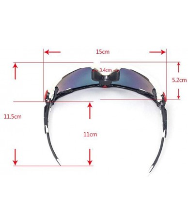 Goggle Polarized sunglasses for men and women - outdoor riding glasses - A - CX18RZWO4ZO $90.87