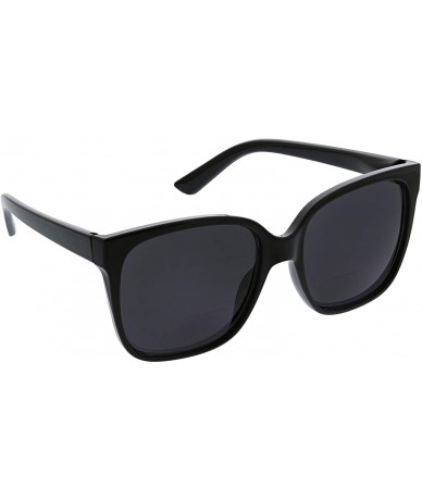 Oversized Women's Palisades Bifocal Oversized Reading Sunglasses - Black - CN1964ASZXD $21.02