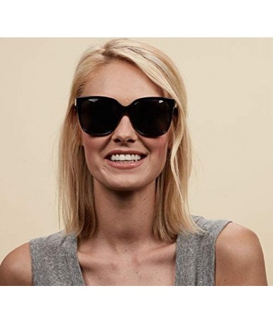 Oversized Women's Palisades Bifocal Oversized Reading Sunglasses - Black - CN1964ASZXD $21.02