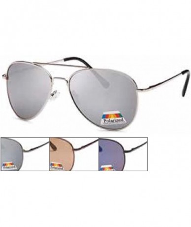 Aviator Aviator Sunglasses - Purple - CM12O4LKLZA $14.98