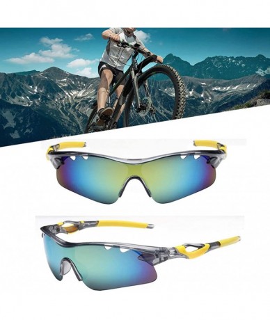 Sport Cycling Glasses Professional Polarized Outdoor Sports Lens Sunglasses Explosion-Proof Combat Military Sunglasses - C719...