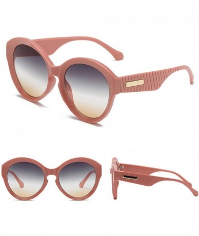 Rimless Women Round Frame Sunglasses Retro Classic UV 400 Protection Sun Glasses Shades - Wine - CK18U86IIYW $9.08