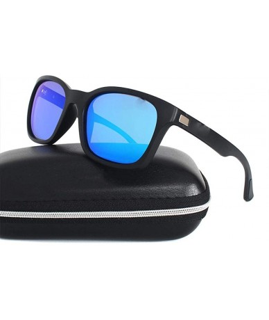 Oversized Retro Polarized Sunglasses Men Womens Brand Designer Sun Glasses Y9810 C1 BOX - Y9810 C5 Box - CE18XDWTD2W $15.78