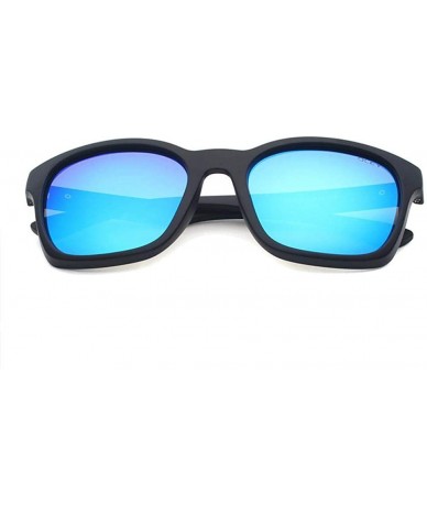 Oversized Retro Polarized Sunglasses Men Womens Brand Designer Sun Glasses Y9810 C1 BOX - Y9810 C5 Box - CE18XDWTD2W $30.44