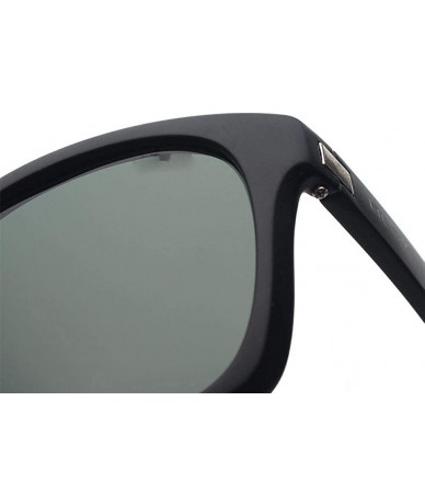 Oversized Retro Polarized Sunglasses Men Womens Brand Designer Sun Glasses Y9810 C1 BOX - Y9810 C5 Box - CE18XDWTD2W $28.56