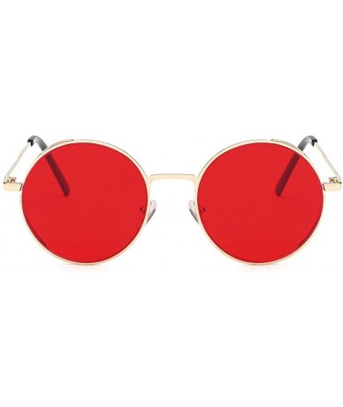 Oversized Sunglasses Vintage Glasses Eyewear Holiday - D - C518QT0ZZTQ $17.92