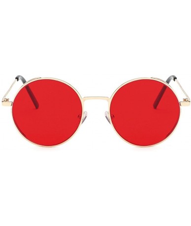 Oversized Sunglasses Vintage Glasses Eyewear Holiday - D - C518QT0ZZTQ $9.53