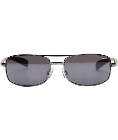 Aviator Men's Aviator Sunglasses- 100% UVA/UVB- Gray - CU188E83DAS $16.81