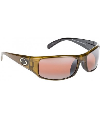 Sport Polarized Okeechobee Sunglasses - Dark Amber Brown - CG12O8TRSDC $33.20
