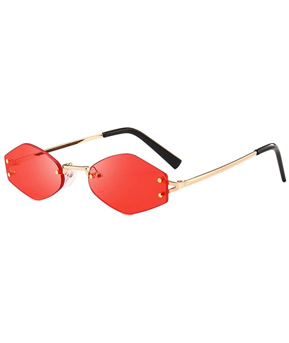 Oversized Sunglasses for Men Women Vintage Glasses Retro Sunglasses Eyewear Metal Sunglasses Party Favors - C - C818QS9ZE35 $...