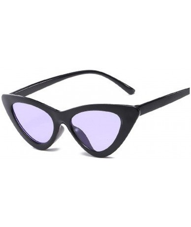 Oval Retro Cat Eye Sunglasses Women Er Vintage Sun Glasses Eyewear Oculos De Sol Feminino CJ9788 - C10 - CN198AI8K0L $36.23