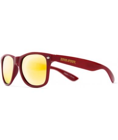 Sport NCAA Iowa State Cyclones IWST-1 RedFrame - Gold Lenses Sunglasses - One Size - Red - C2119UYJL0T $15.64