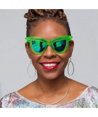 Square Sunglasses Polarized Protection REYO Irregular - C - CJ18NW8TO97 $17.94
