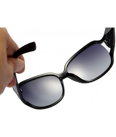 Oval Polarized Sunglasses for Women Antiglare Anti-ultraviolet UV400 Lens Fishing Driving Glasses Elegance - C618WCHUR0G $20.88