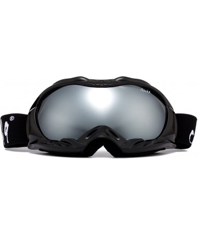 Goggle Snowboarding Skiing Protective Goggle - Black - C911BZ7JRSF $17.05