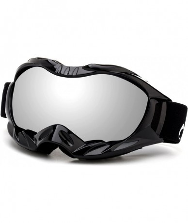 Goggle Snowboarding Skiing Protective Goggle - Black - C911BZ7JRSF $17.05