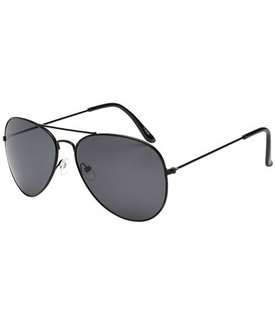 Sport Men's and Women's Sunglasses Classic Oversized Aviator - Multicolor D - C318TWALSN6 $8.19