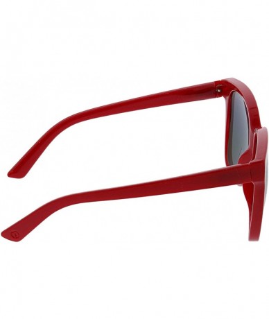Oversized Women's Palisades Bifocal Oversized Reading Sunglasses - Red - CT1964Z2DL9 $25.89