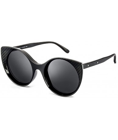 Square Oversized Mirrored Sunglasses for Women/Men- Polarized Sun Glasses with 100% UV400 Protection - CD199E7O20N $30.76
