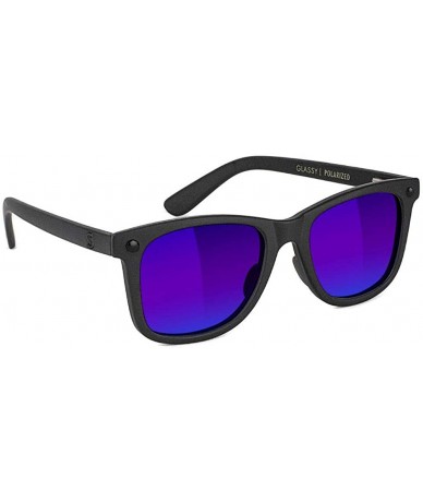 Wayfarer Mikemo Premium Polarized Sunglasses 100% UV Protected - Black Out - CH18CHDGE5C $37.61