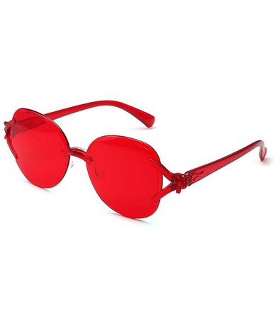 Sport Polarized Sunglasses for Women and Men - UV Protection Frameless Jelly Candy Colorful Sun Glasses - A - CY190L0MYDS $10.87