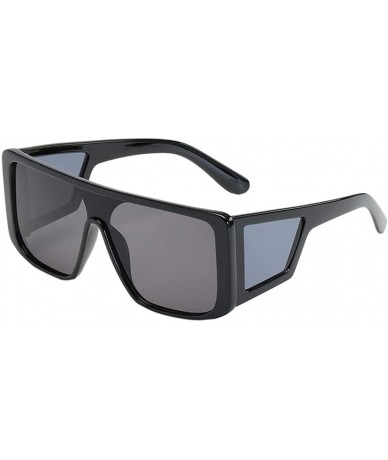 Square Vintage Sunglasses- Fashion Irregular Shape Glasses Retro Style Unisex - G - CK18RT7ASXG $16.40