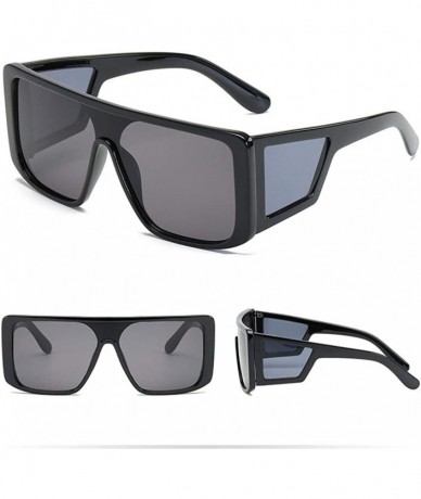 Square Vintage Sunglasses- Fashion Irregular Shape Glasses Retro Style Unisex - G - CK18RT7ASXG $10.25