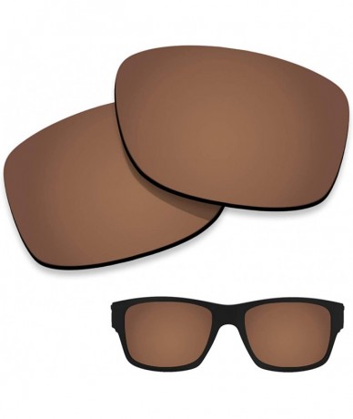 Wayfarer Polarized Lenses Replacement Jupiter Squared 100% UV Protection-Variety Colors - Brown - CI18WQOO62I $19.78