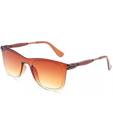 Goggle New Fashion Unisex Sunglasses Men And Women Decorative Glasses Frame - B - CF190DZLLOK $16.99